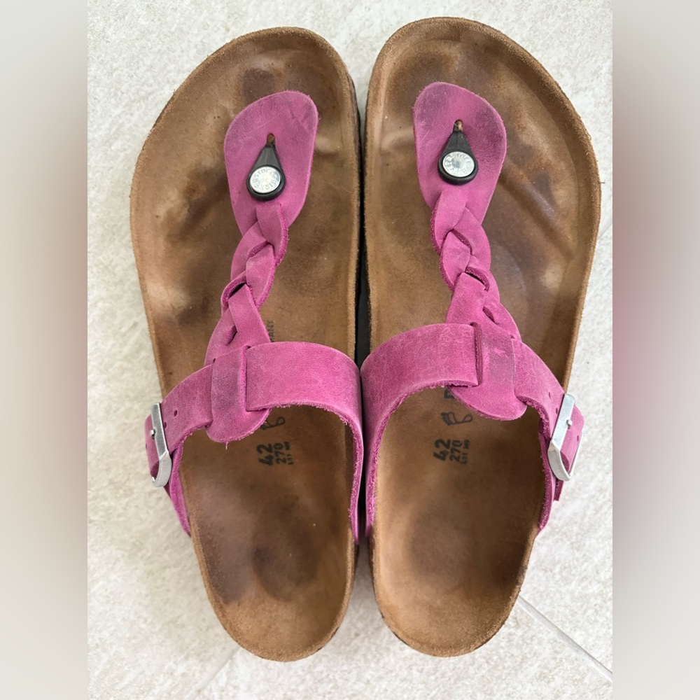 Birkenstock Gizeh Braided - Suede Leather